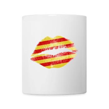 Kiss (Catalonia / Catalunya) - Mug - white - Front