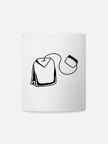 teebeutel - Tasse - Weiß