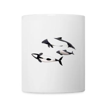 Dolphin of Commerson - Tonina - Commerson's dolphin - Mug - white - Front