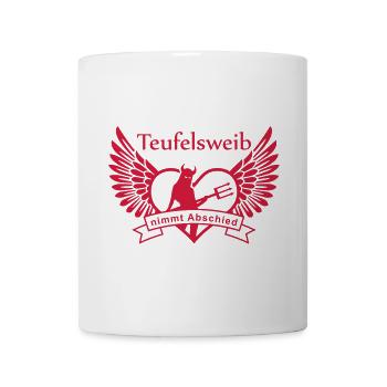 Teufelsweib - Mug blanc - blanc - Devant