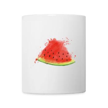 Melone - Wassermelone - Tasse - Weiß - Vorne