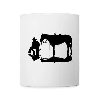 cowboy_4 - Mug - white - Front