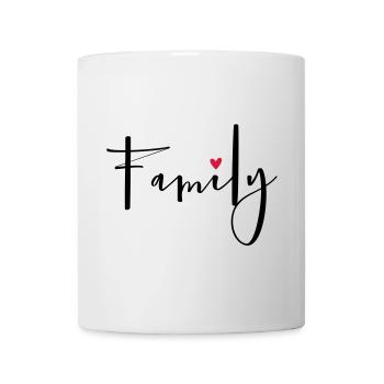 Family Heart Love Community Gift - Mug - white - Front