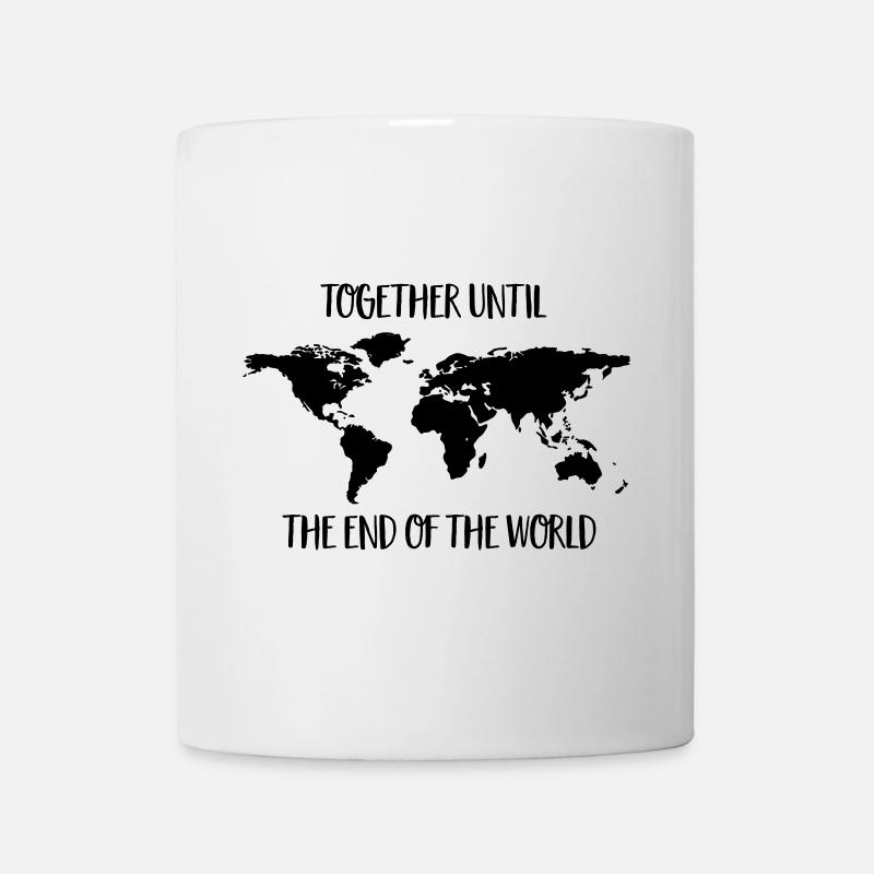 Weltreise - Tasse - Weiß