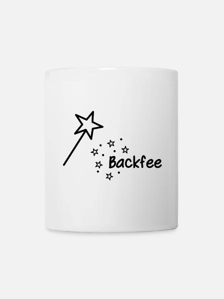 Backfee - Mug - white