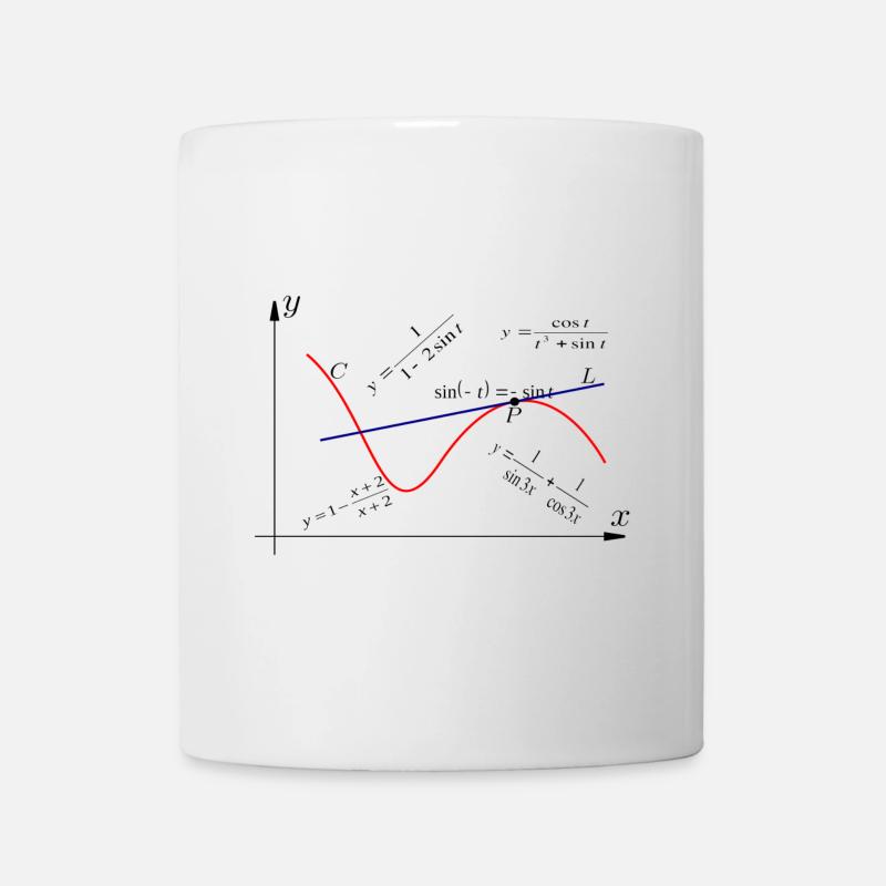 mathematik - Tasse - Weiß