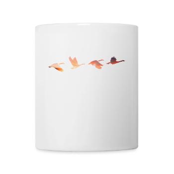 Oies n ° 2 - Mug blanc - blanc - Devant