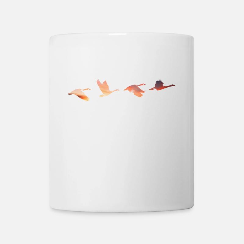 Oies n ° 2 - Mug blanc - blanc