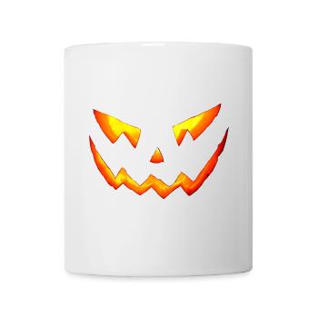 des halloween horror - Tasse - Weiß - Vorne