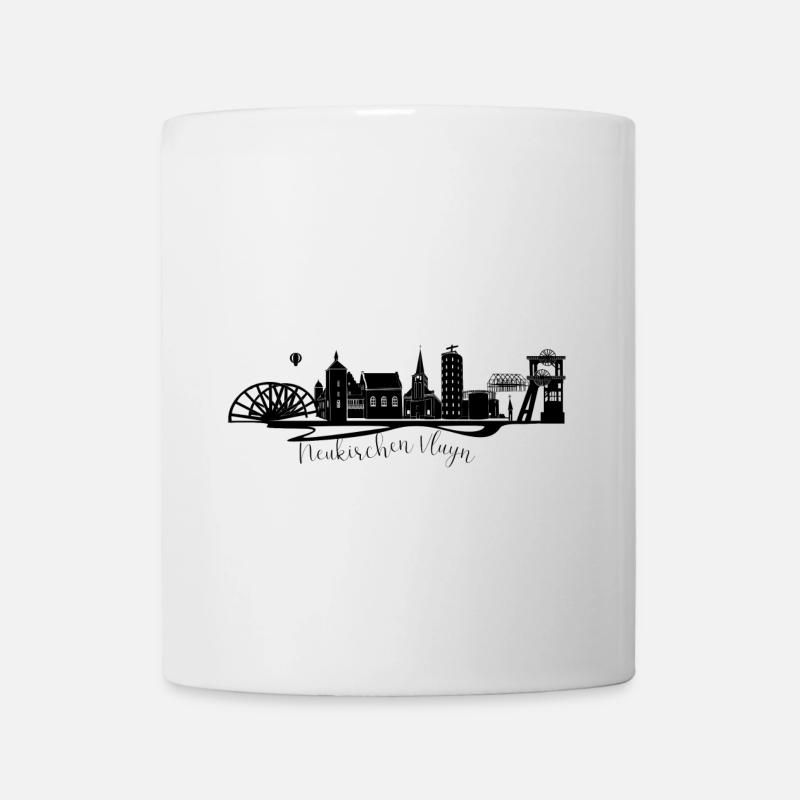 Stadtlandschaft . Neukirchen Vluyn  - Tasse - Weiß