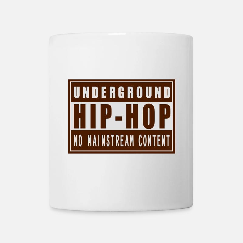 Underground hip-hop - Mug blanc - blanc