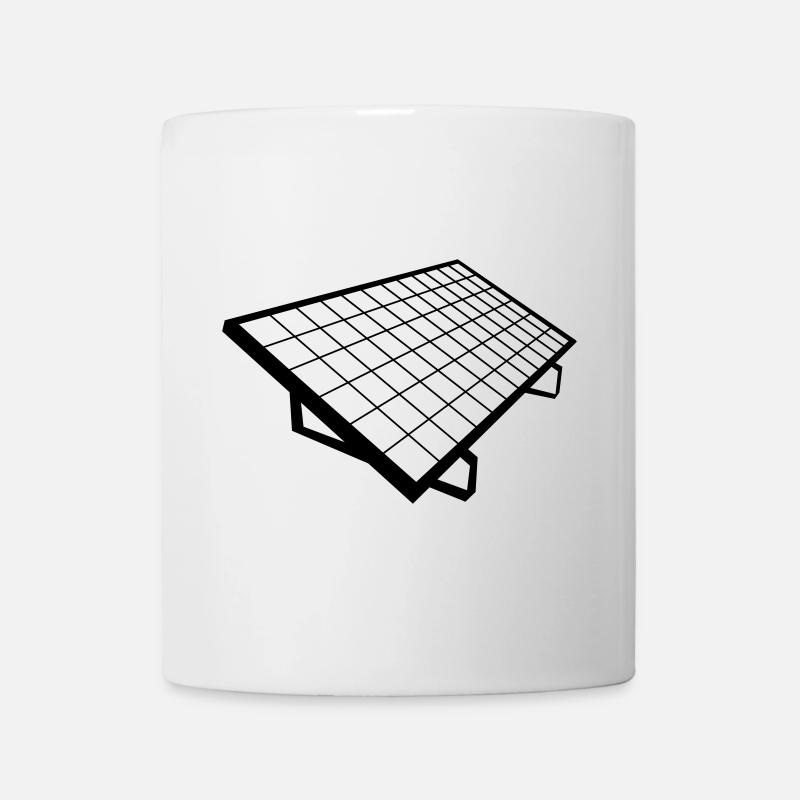 solar panel Solar Anlage - Tasse - Weiß