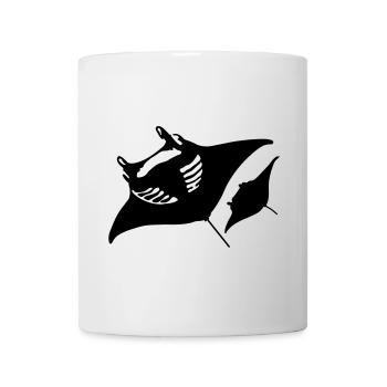 manta - Mug blanc - blanc - Devant