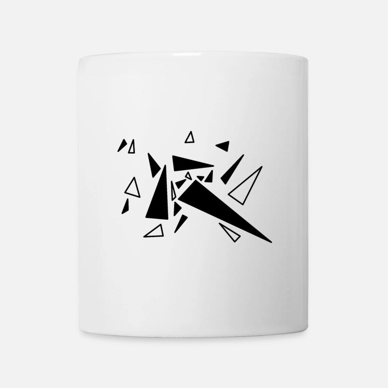 triangle - Mug - white