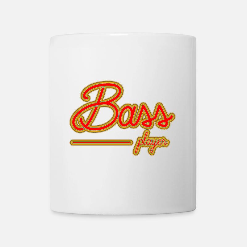 Bass Player - Tasse - Weiß