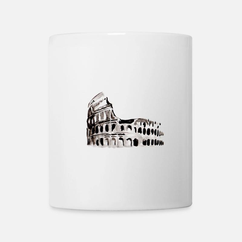 Monument italien Colisée - Mug blanc - blanc