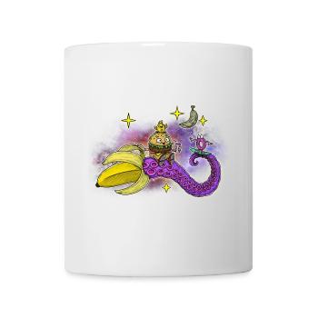 Space Banana - Tasse - Weiß - Vorne