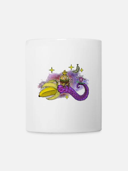 Space Banana - Tasse - Weiß
