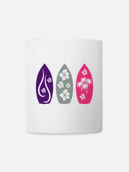 surfing - Tasse - Weiß