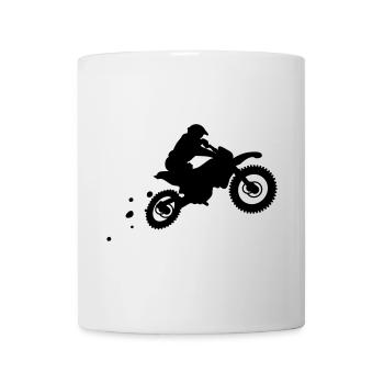 motor bike - Mug - white - Front
