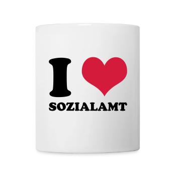 I Love Social Services - Mug - white - Front