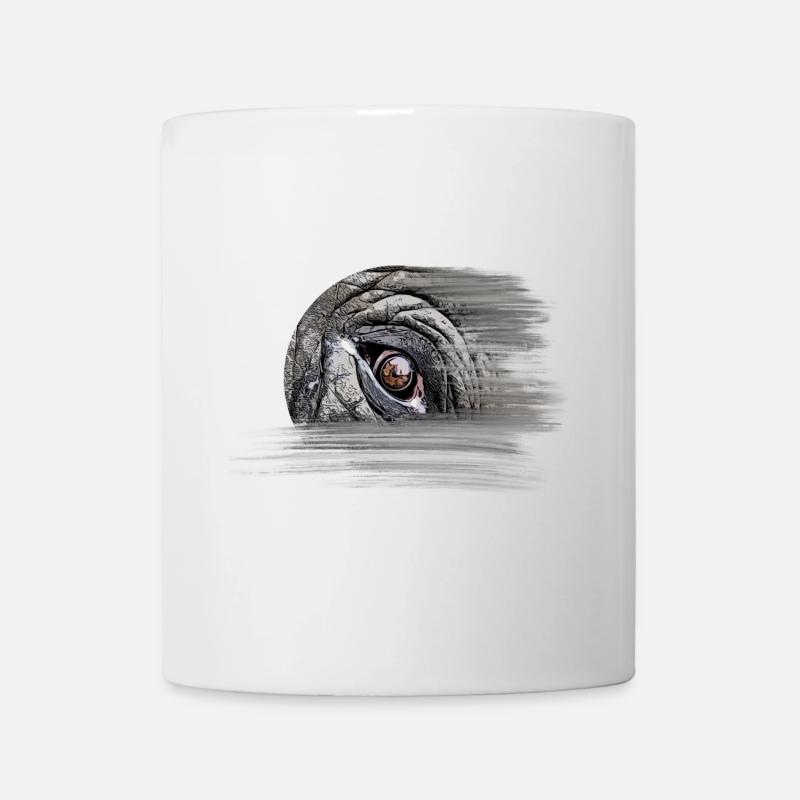 Elefant - Tasse - Weiß