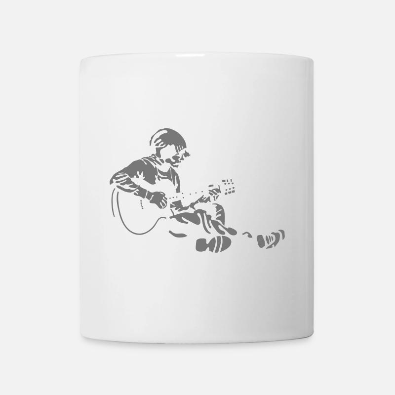 Gitarrist - Tasse - Weiß