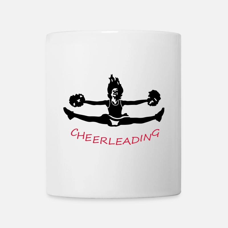 cheerleading - Mug blanc - blanc