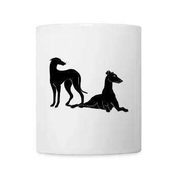 Gruppe Galgos - Tasse - Weiß - Vorne