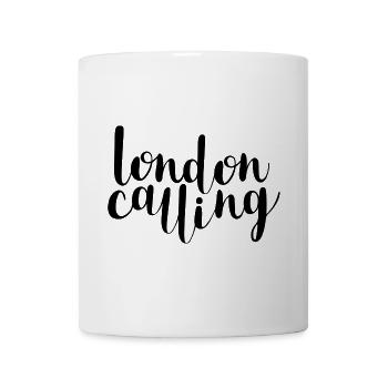 London Calling - Tasse - Weiß - Vorne
