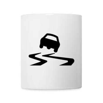 derapage - Tasse - Weiß - Vorne