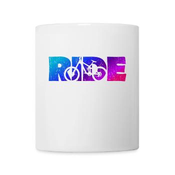 Ride MTB mountain bike - Mug - white - Front