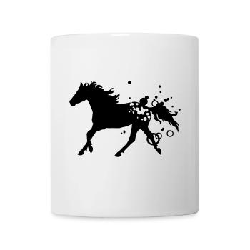 cheval - Mug blanc - blanc - Devant