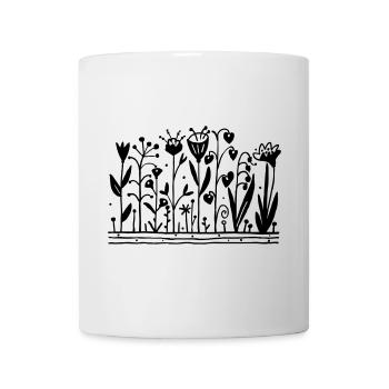 Garden t-shirt - Mug - white - Front