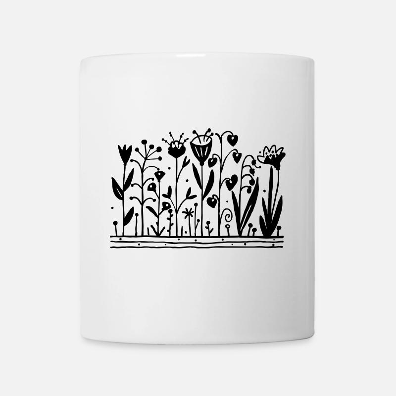 Garten Glück - Tasse - Weiß