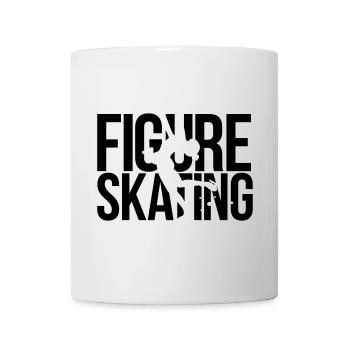 figure skating - Mug - white - Front