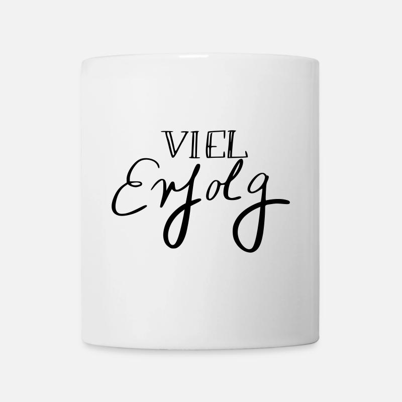 Viel Erfolg - Mug blanc - blanc