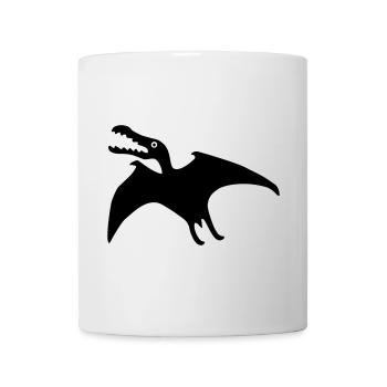 dino - Mug blanc - blanc - Devant