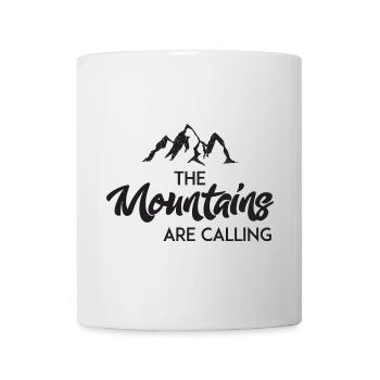 The Mountains Are Calling - Mug - white - Front
