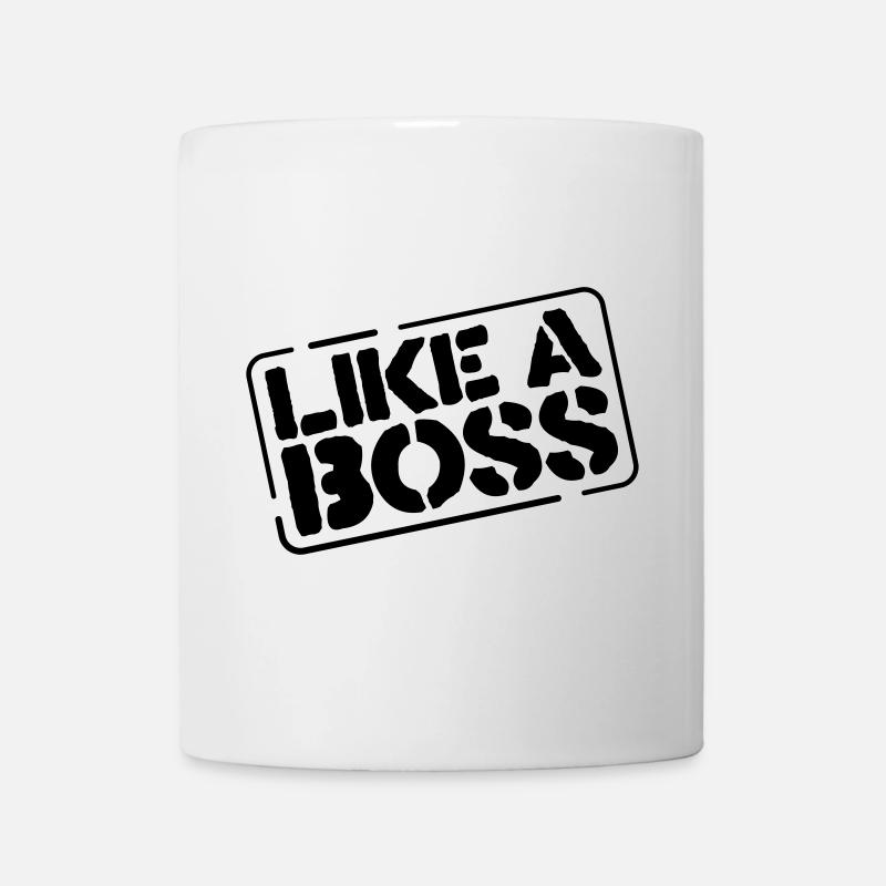 like a boss - Mug - white