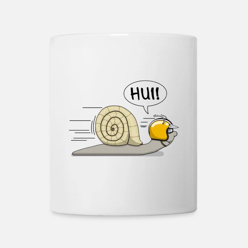 Rennschnecke - das Original - Tasse - Weiß