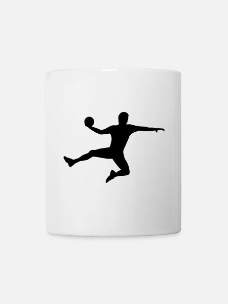 Handball - Tasse - Weiß