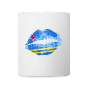 Kiss (Aruba) - Mug - white - Front