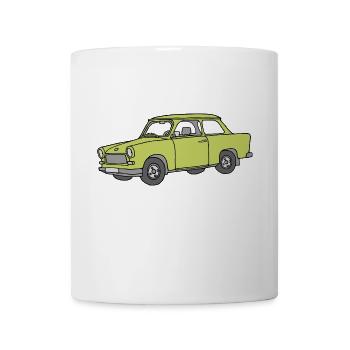 Trabi,  (vert de Bali) - Mug blanc - blanc - Devant