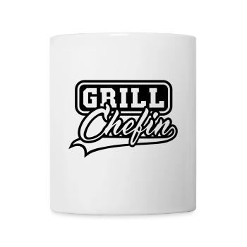 Grill Chefin - Tasse - Weiß - Vorne