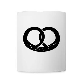 Brezel, Brezn, - Tasse - Weiß - Vorne