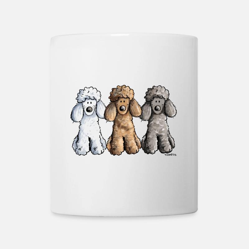 Best Friends Pudel - Tasse - Weiß
