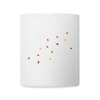 Herbstlaub - Tasse - Weiß - Vorne