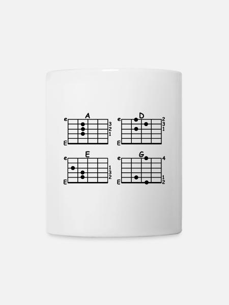 Akkorde Musiker - Tasse - Weiß