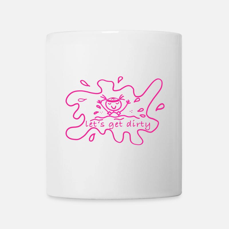 Mud run - Mug - white